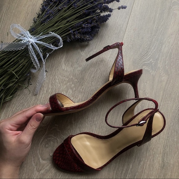 Deep Red Alexandre Birman Heels - Picture 3 of 3